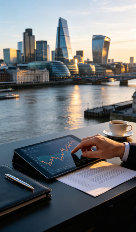 Sterling shifts from inflation headlines to wages and services data